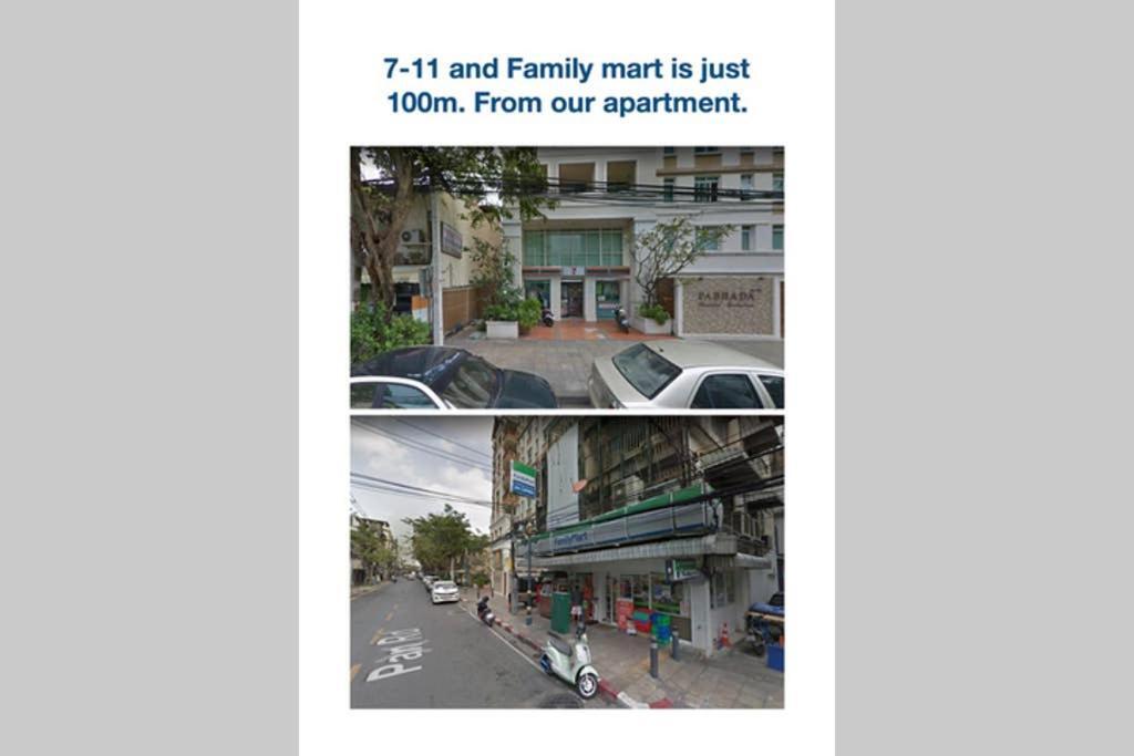 P2 Silom Large 2Beds Full Kitchen Wifi 4-6Pax Apartment Bangkok Exterior foto
