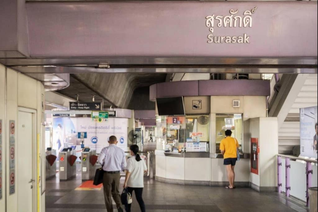 P2 Silom Large 2Beds Full Kitchen Wifi 4-6Pax Apartment Bangkok Exterior foto